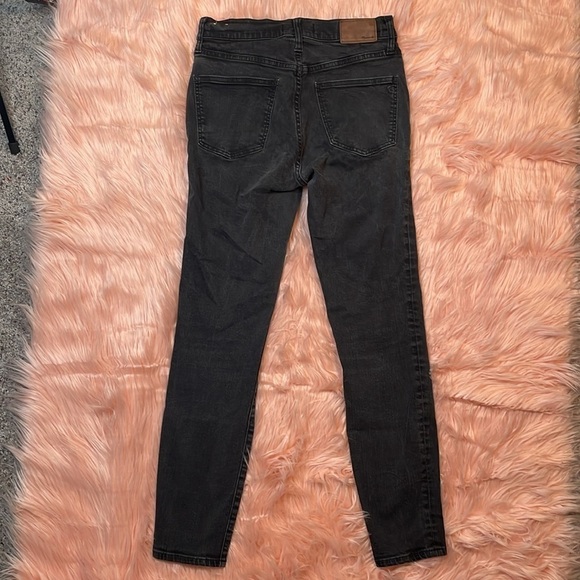 Madewell Light‎ Black High Riser Skinny Jeans Size 28 - Picture 5 of 7